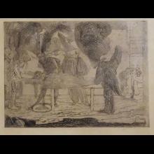 Eau-forte de James Ensor, 1888